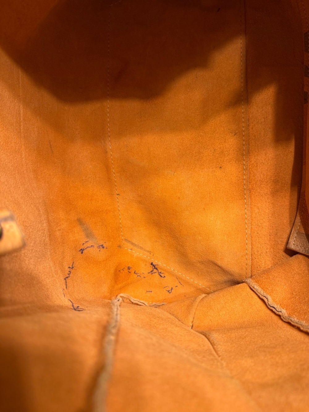 Ampersand as Apostrophe leather genuine leather tote bag - Picture 9 of 10